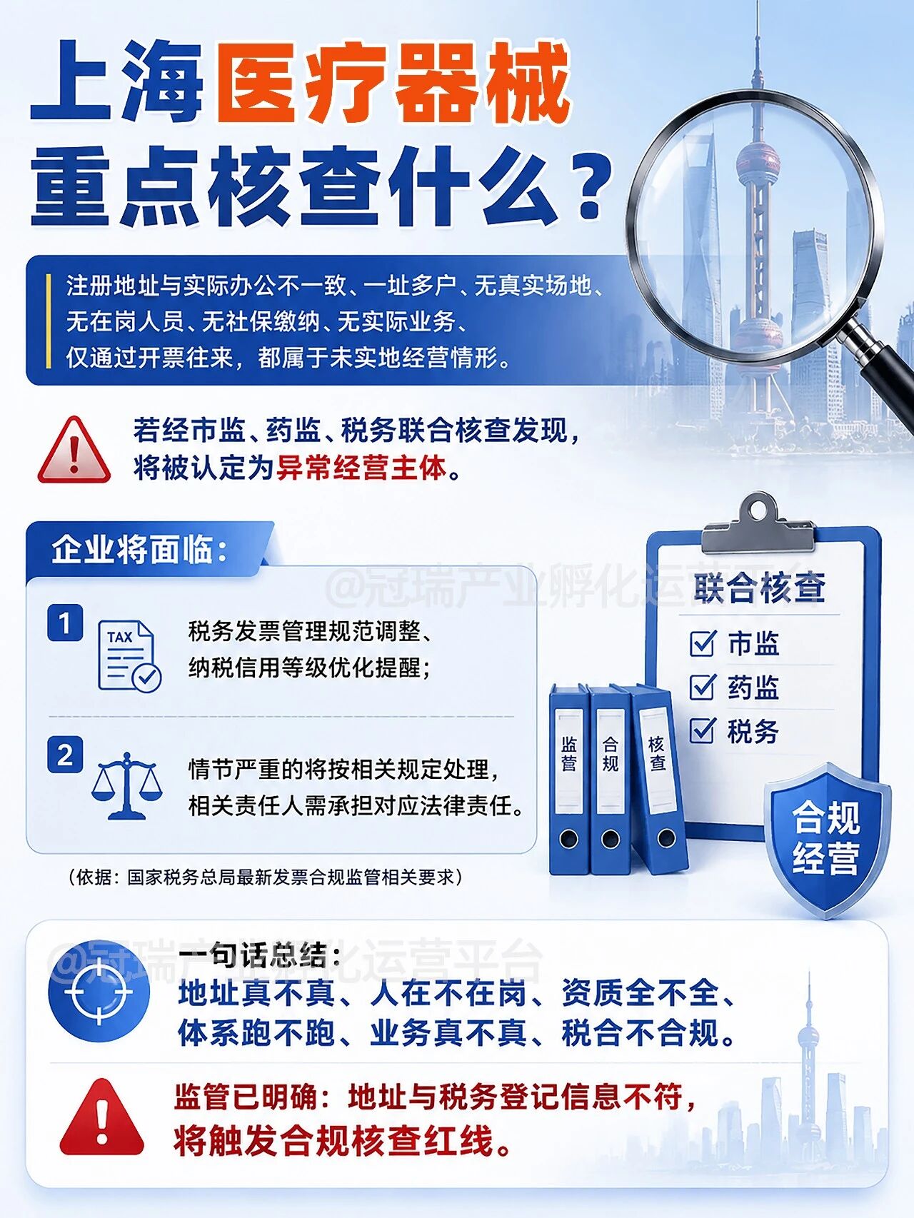 医疗器械企业实地经营合规提醒