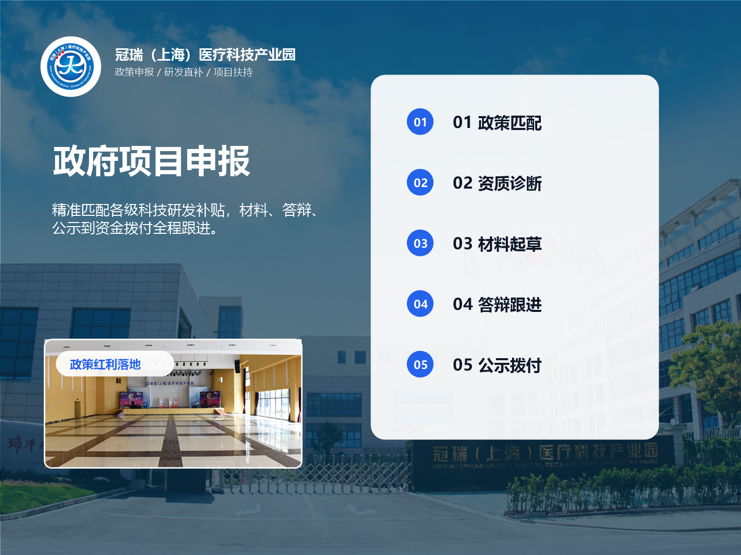 政府项目申报 服务海报
